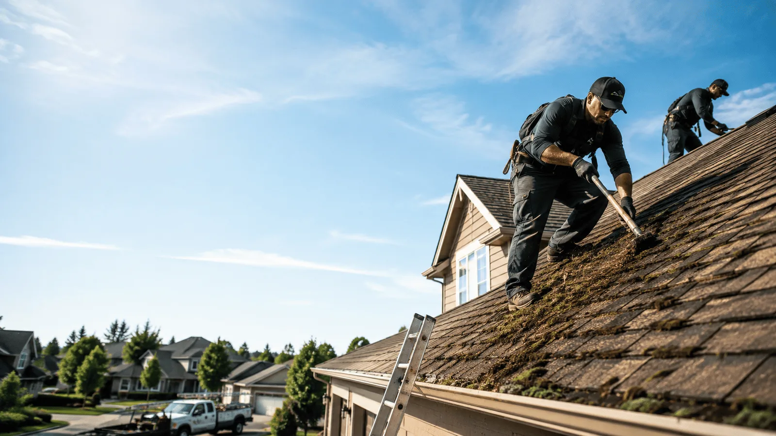 Roof Moss Removal in Breaks, VA near me